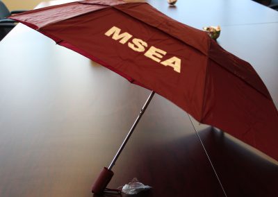 Maroon MSEA Umbrella