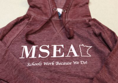 Maroon MSEA Sweatshirt with logo