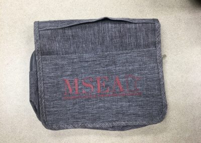 Grey Bag with maroon MSEA logo