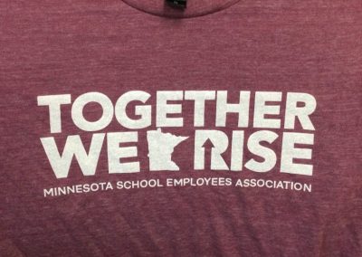 Together We Rise Maroon T-Shirt